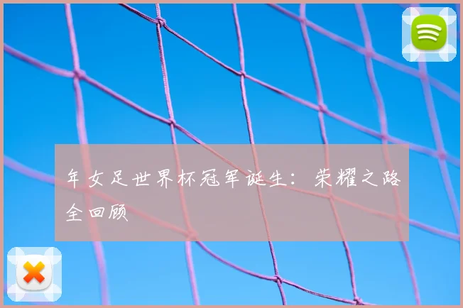 年女足世界杯冠军诞生:荣耀之路全回顾